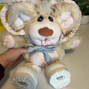 Vintage Thistle Furskin Bear Cabbage Patch